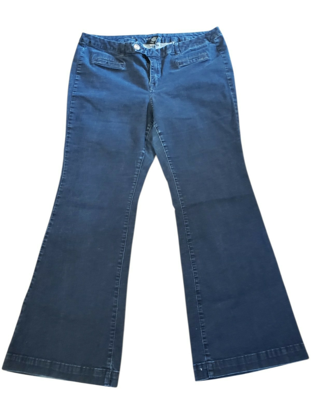 Lane Bryant Navy Flare Jeans